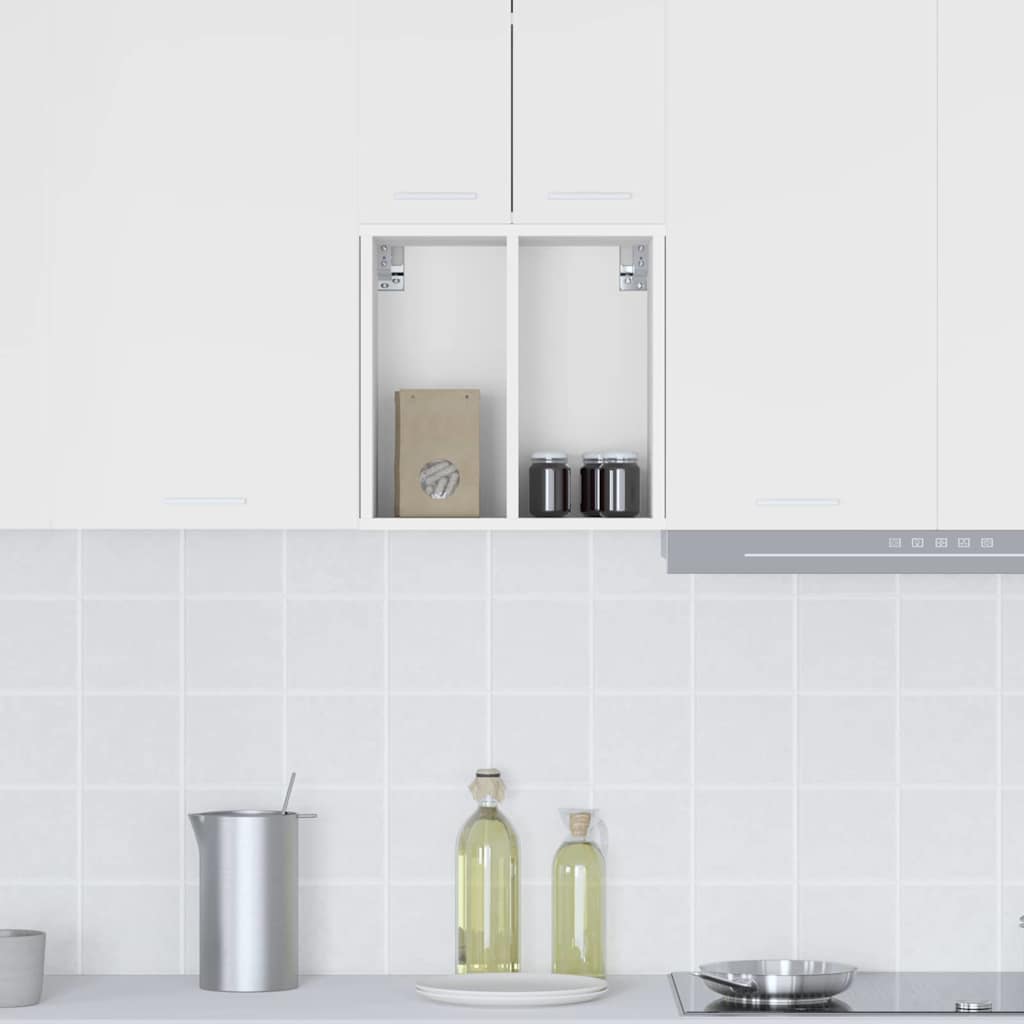 Hængeskab Hvid 40 x 29,5 x 40 cm Konstrueret træ