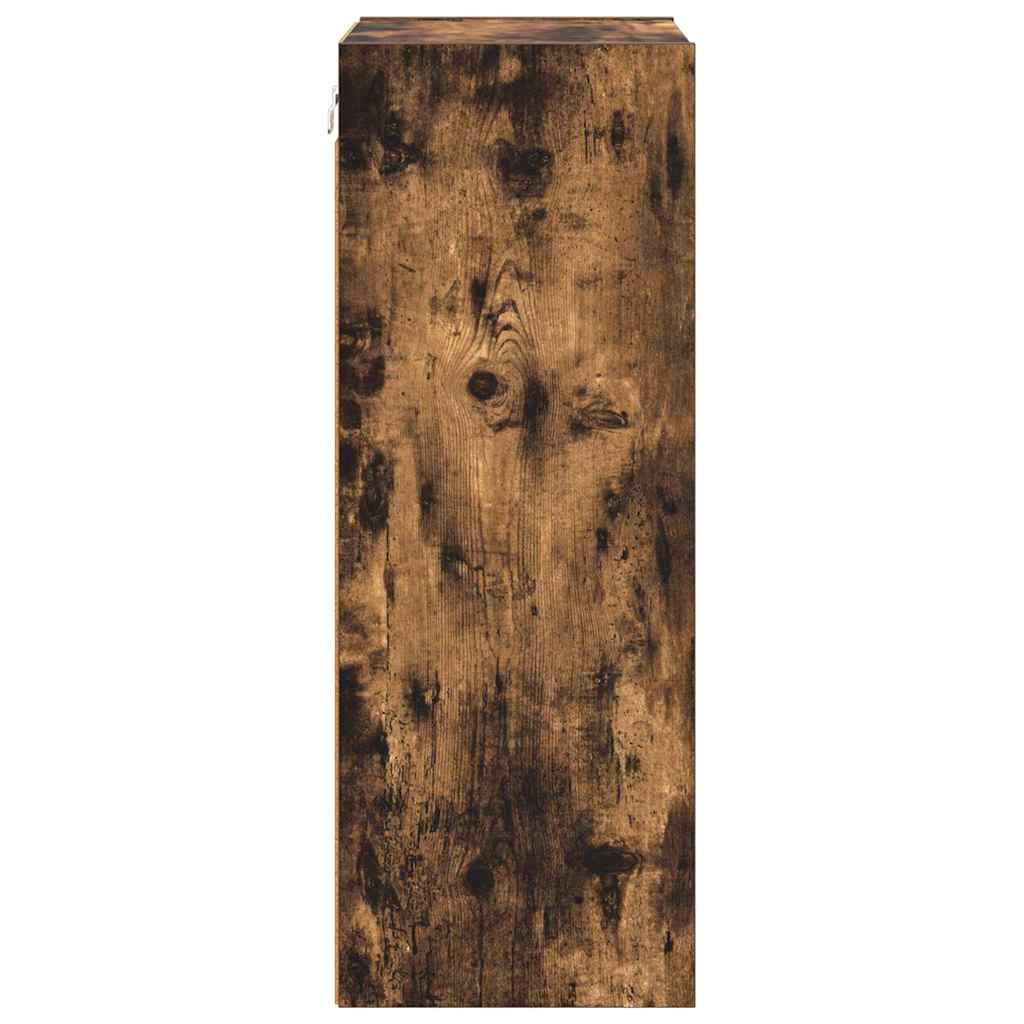 Hængeskab Røget eg 40 x 29,5 x 80 cm Konstrueret træ