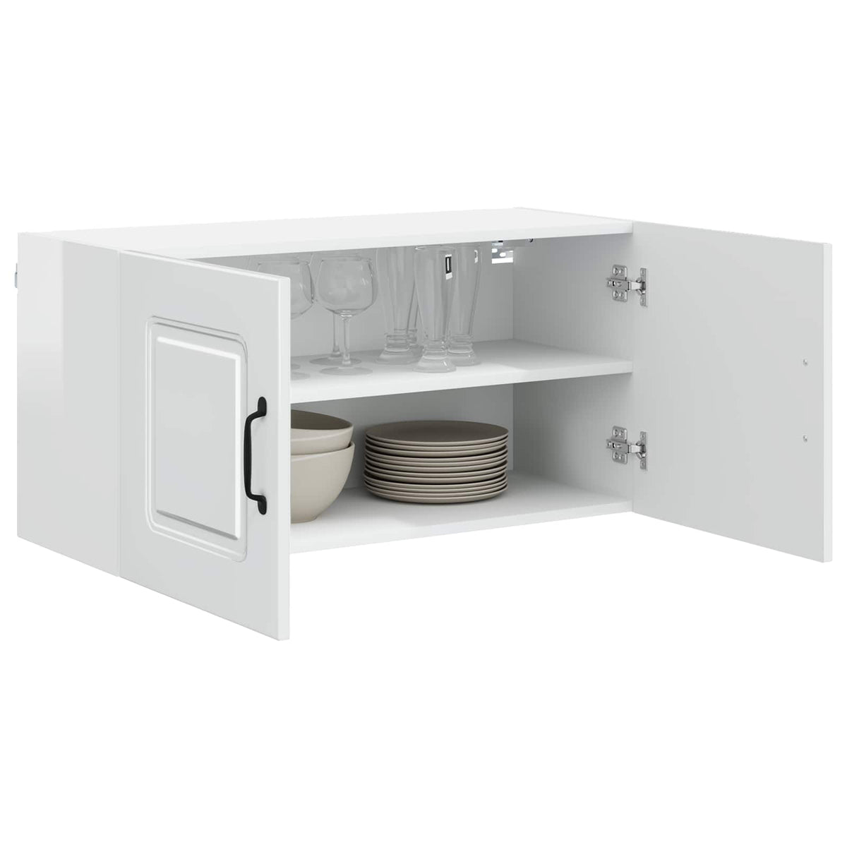 Panel til opvaskemaskine Kalmar Høj gloss hvid 80 x 31 x 40 cm