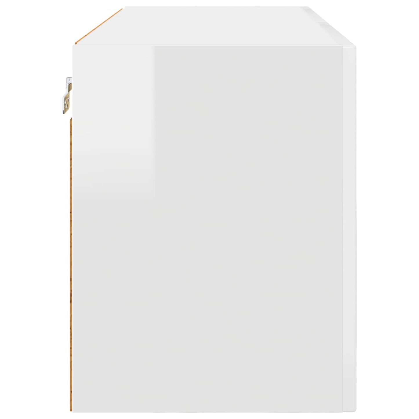 Panel til opvaskemaskine Kalmar Høj gloss hvid 80 x 31 x 40 cm