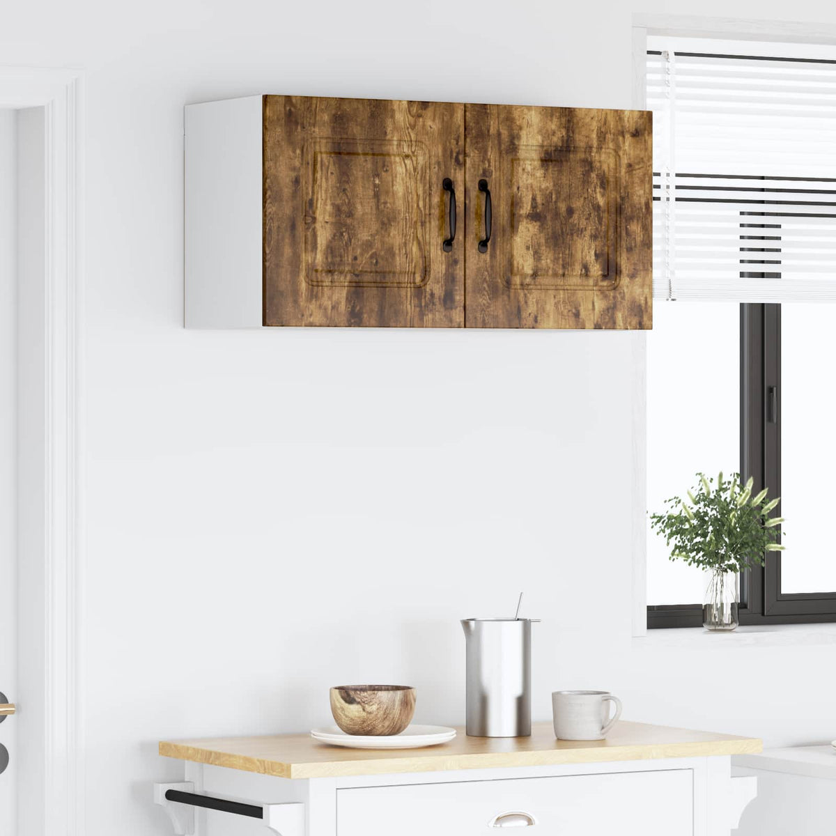 Panel til opvaskemaskine Kalmar Røget eg 80 x 31 x 40 cm
