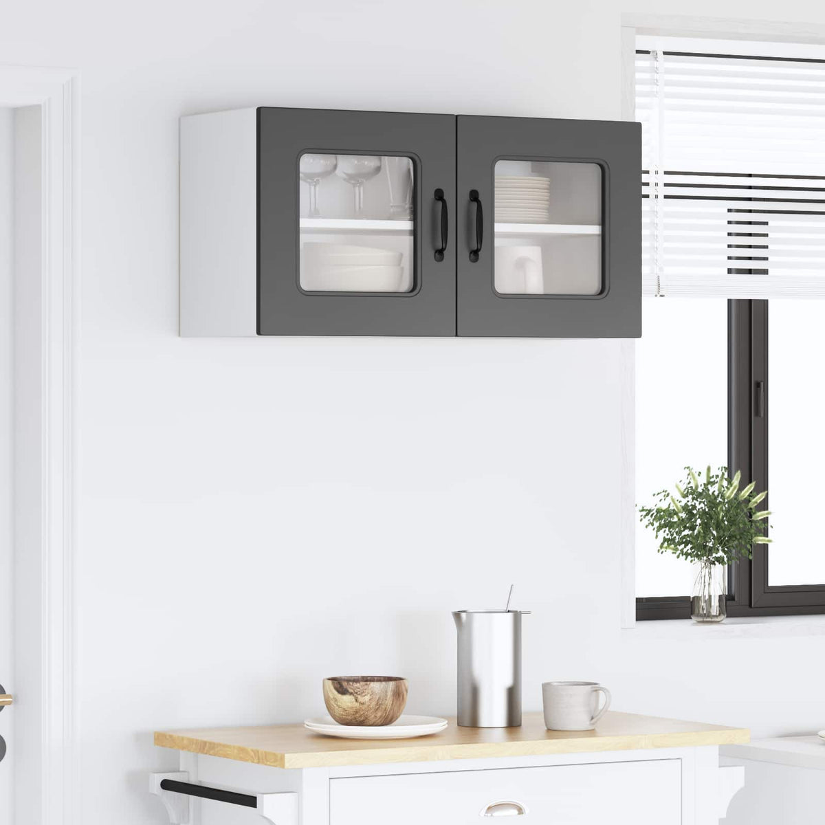 Panel til opvaskemaskine Kalmar Sort 80 x 31 x 40 cm