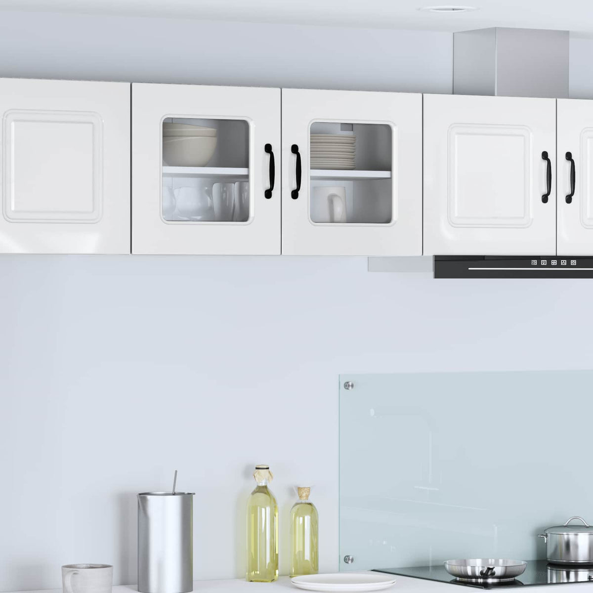Panel til opvaskemaskine Kalmar Høj gloss hvid 80 x 31 x 40 cm