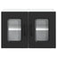 Panel til opvaskemaskine Kalmar Sort 60 x 31 x 40 cm