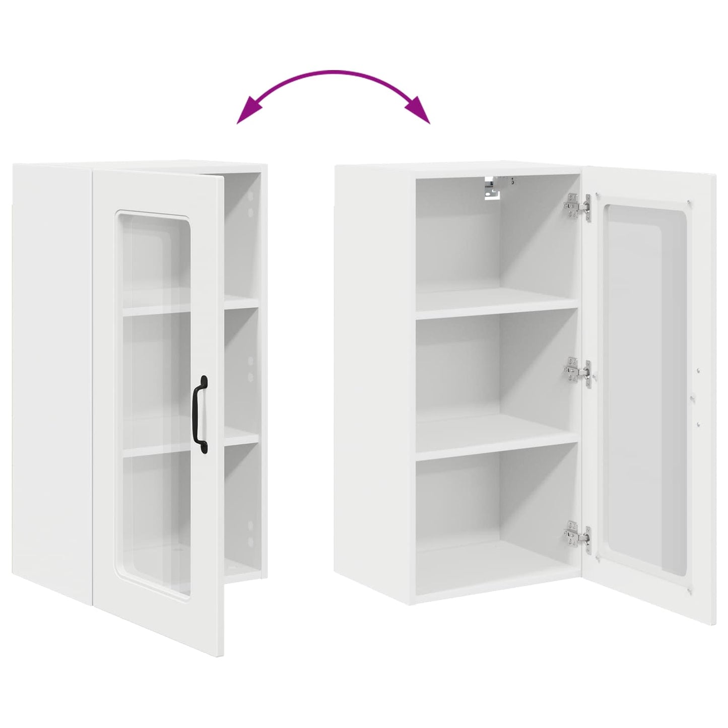 Panel til opvaskemaskine Kalmar Hvid 40 x 31 x 80 cm