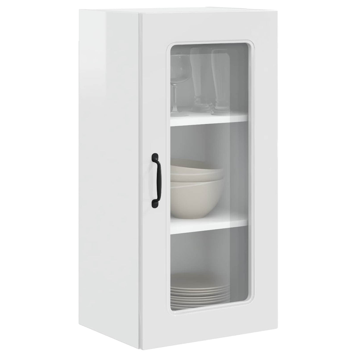 Panel til opvaskemaskine Kalmar Høj gloss hvid 40 x 31 x 80 cm