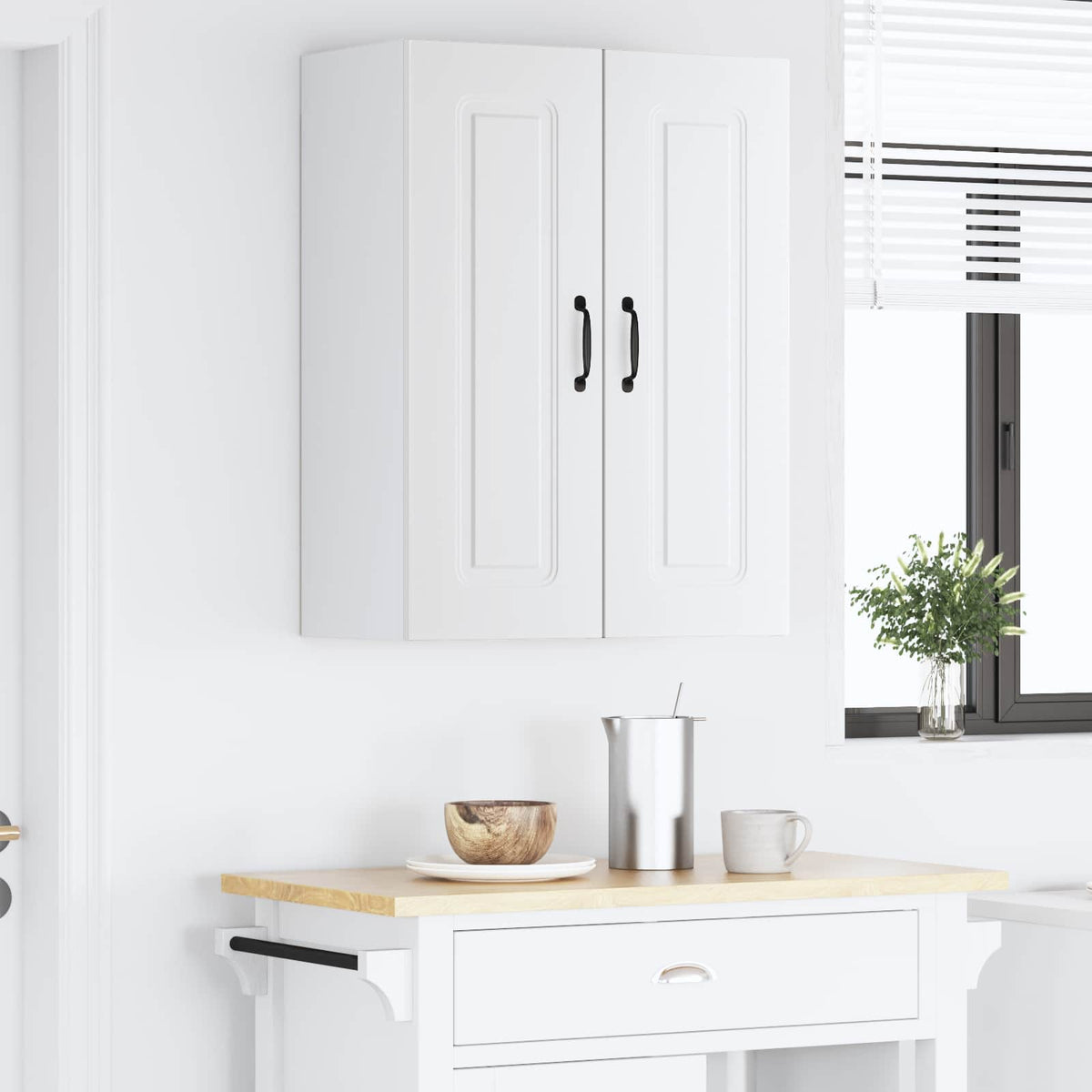Panel til opvaskemaskine Kalmar Hvid 60 x 31 x 80 cm