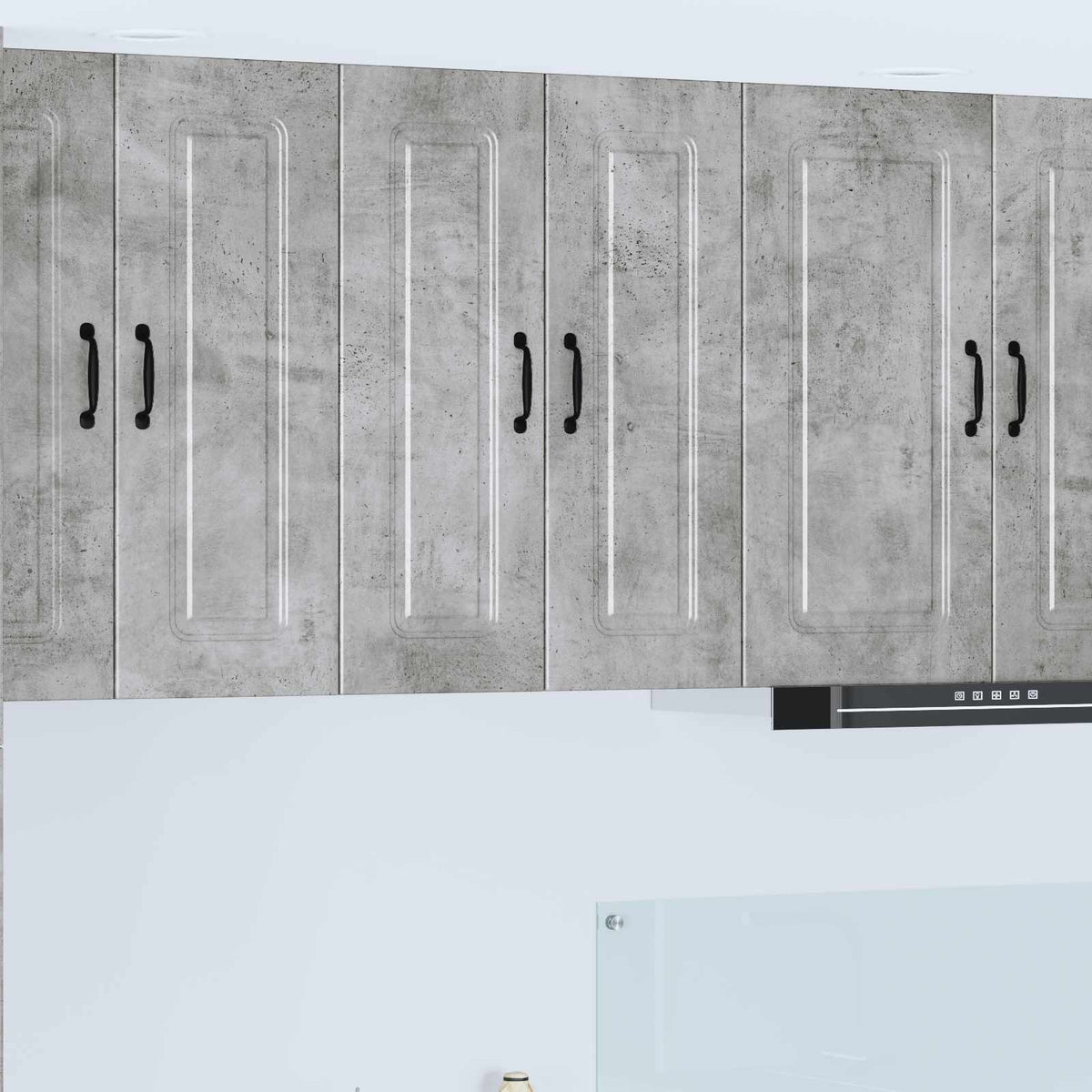 Panel til opvaskemaskine Kalmar Beton Grå 60 x 31 x 80 cm