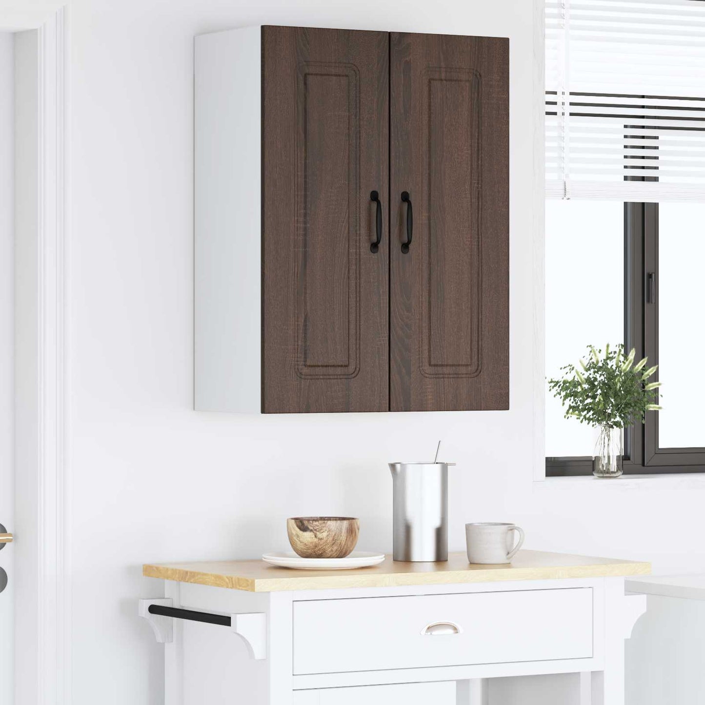 Panel til opvaskemaskine Kalmar Brun eg 60 x 31 x 80 cm