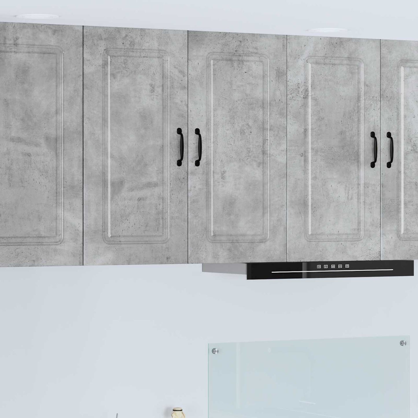 Panel til opvaskemaskine Kalmar Beton Grå 80 x 31 x 80 cm