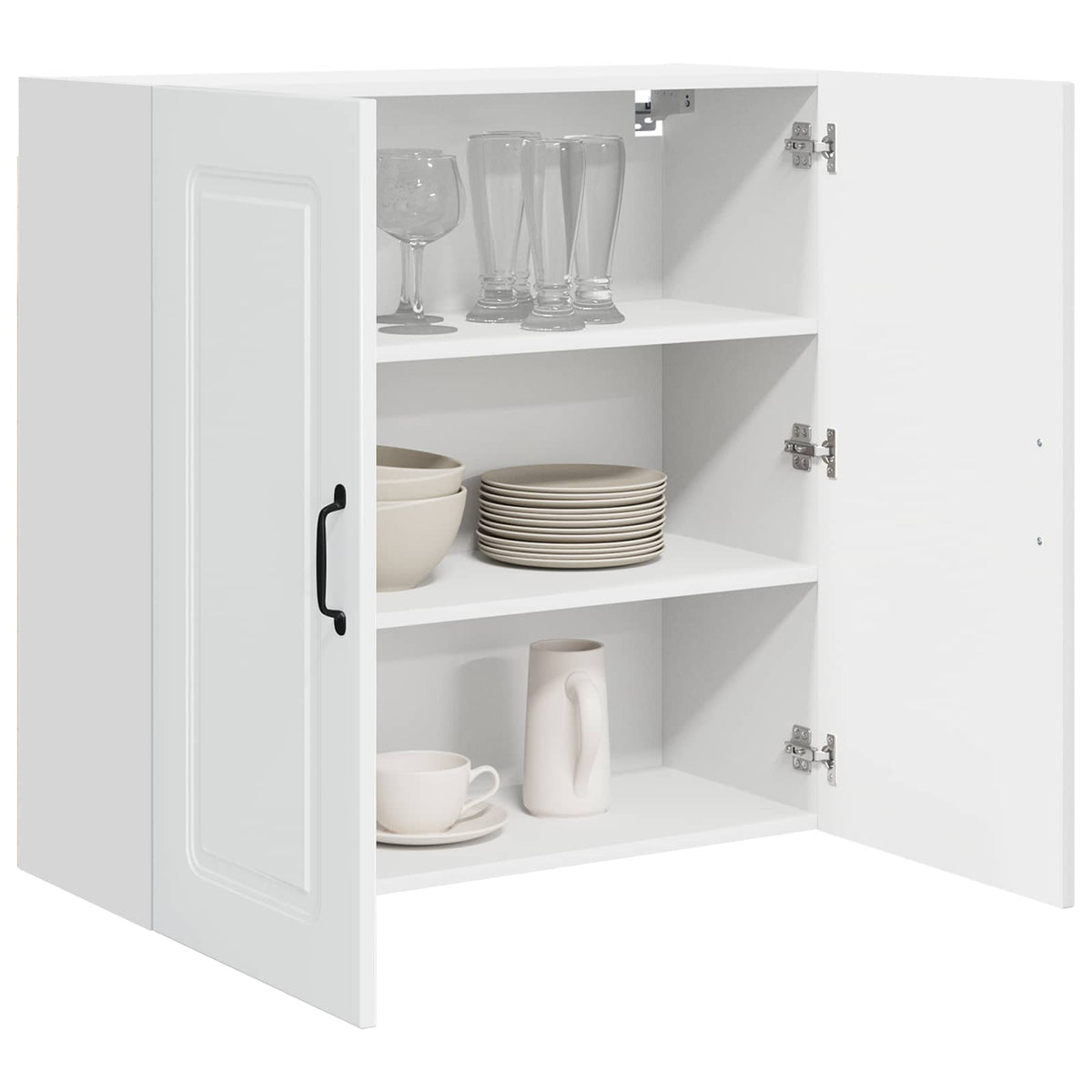 Panel til opvaskemaskine Kalmar Høj gloss hvid 80 x 31 x 80 cm