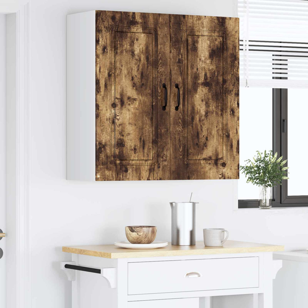 Panel til opvaskemaskine Kalmar Røget eg 80 x 31 x 80 cm