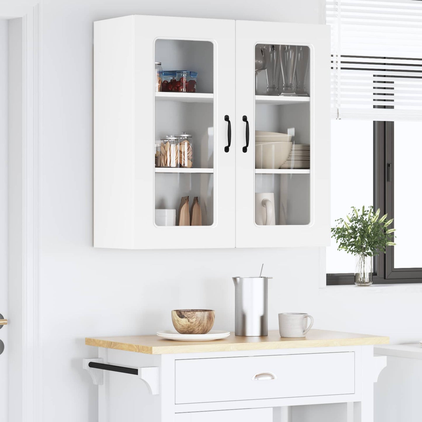 Panel til opvaskemaskine Kalmar Hvid 80 x 31 x 80 cm