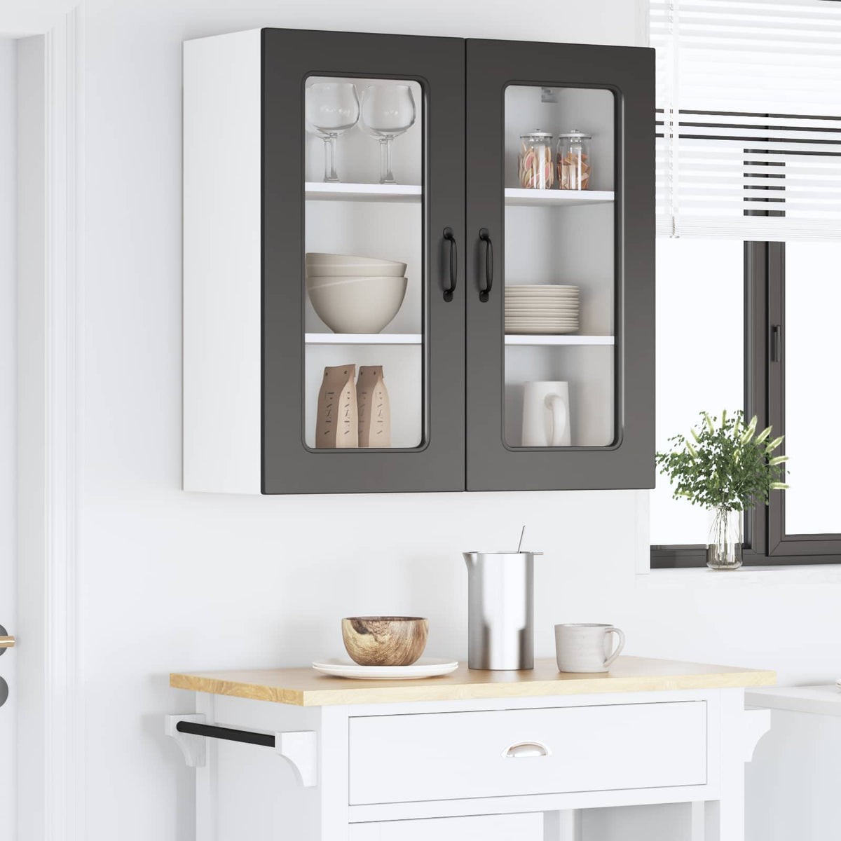 Panel til opvaskemaskine Kalmar Sort 80 x 31 x 80 cm