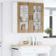 Panel til opvaskemaskine Kalmar Artisan Egetræ 80 x 31 x 80 cm