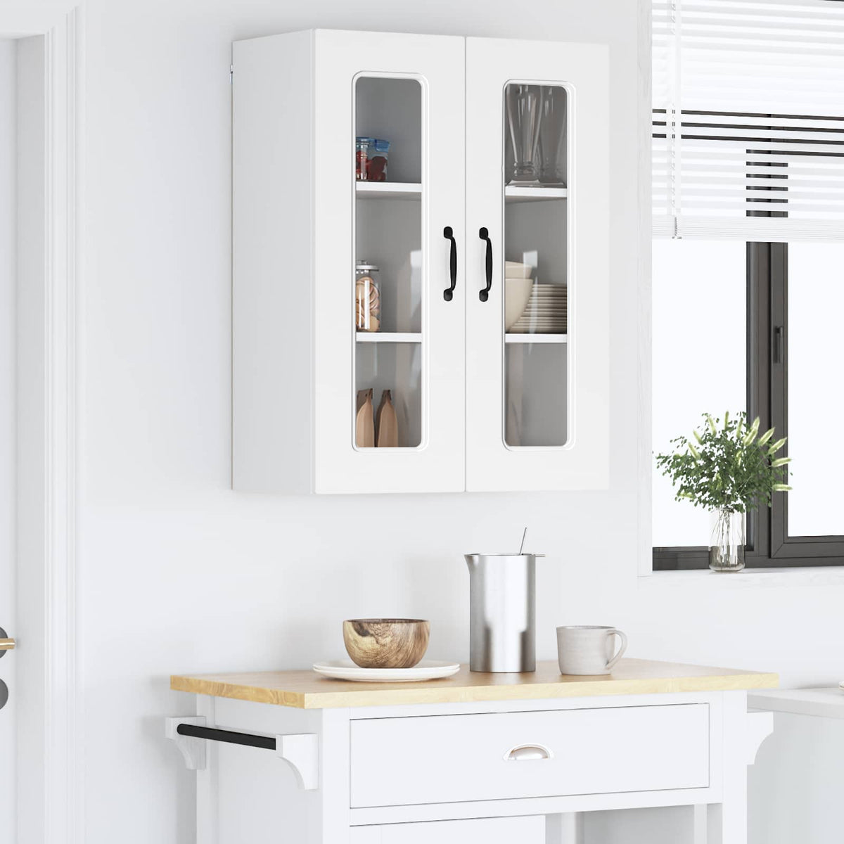 Panel til opvaskemaskine Kalmar Hvid 60 x 31 x 80 cm