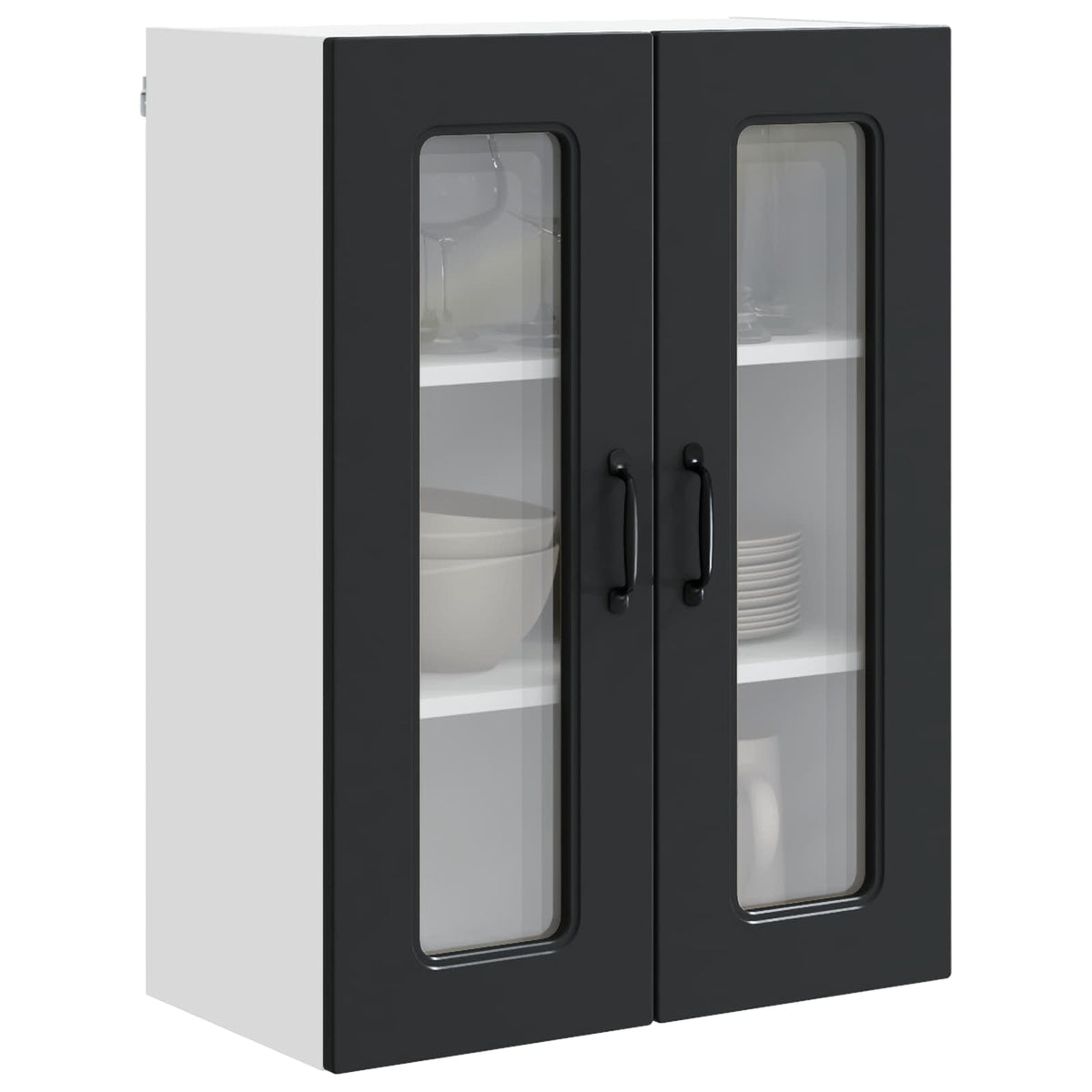 Panel til opvaskemaskine Kalmar Sort 60 x 31 x 80 cm