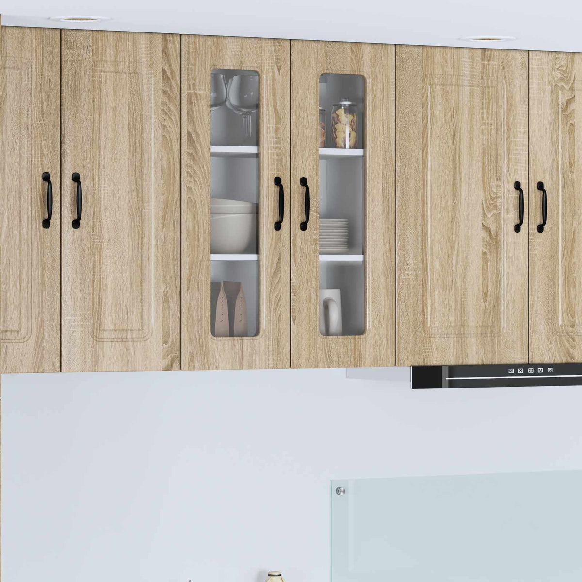 Panel til opvaskemaskine Kalmar Sonoma eg 60 x 31 x 80 cm