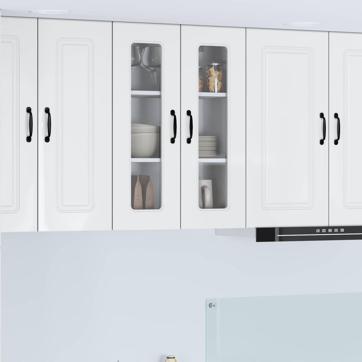 Panel til opvaskemaskine Kalmar Høj gloss hvid 60 x 31 x 80 cm