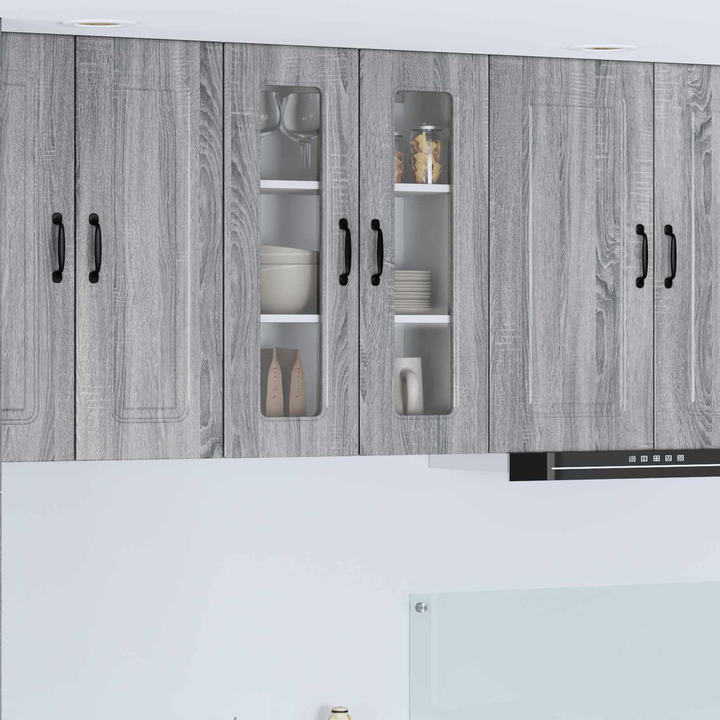 Panel til opvaskemaskine Kalmar Grå Sonoma 60 x 31 x 80 cm