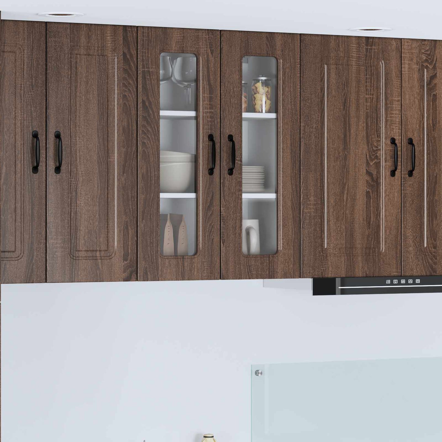 Panel til opvaskemaskine Kalmar Brun eg 60 x 31 x 80 cm