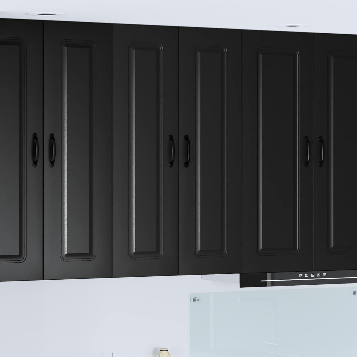 Panel til opvaskemaskine Kalmar Sort 60 x 31 x 100 cm