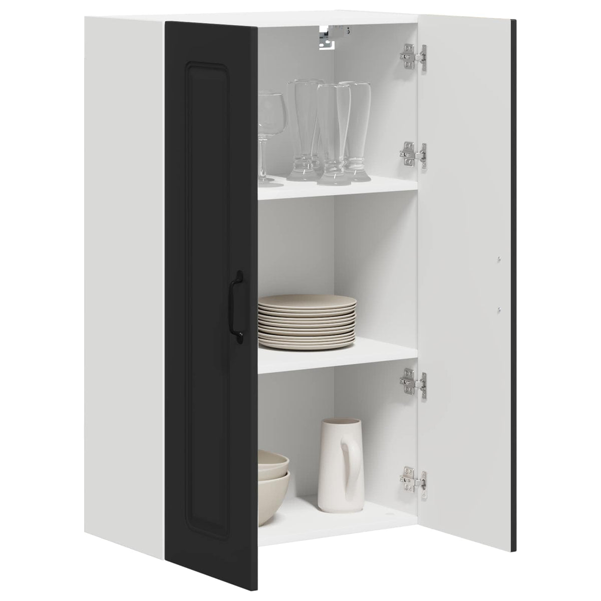 Panel til opvaskemaskine Kalmar Sort 60 x 31 x 100 cm