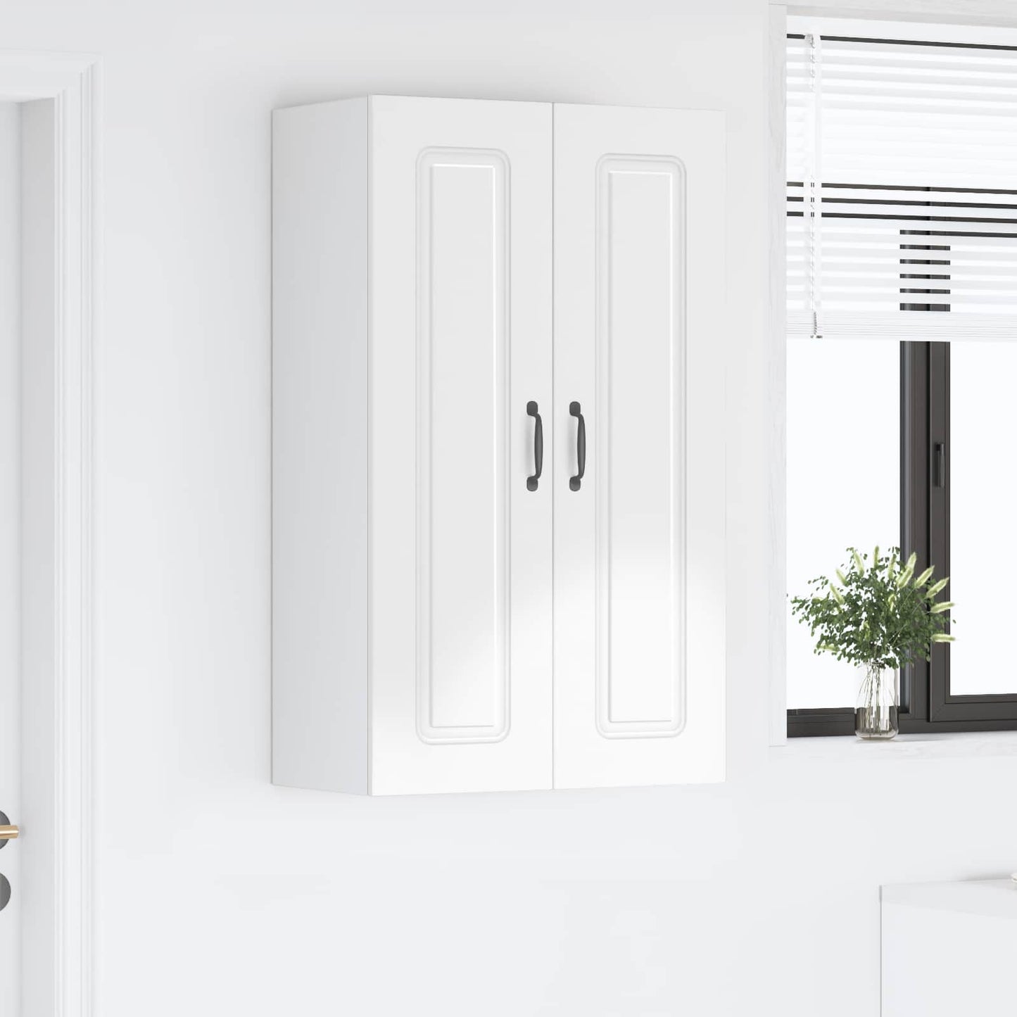Panel til opvaskemaskine Kalmar Høj gloss hvid 60 x 31 x 100 cm