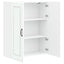 Panel til opvaskemaskine Kalmar Høj gloss hvid 80 x 31 x 100 cm