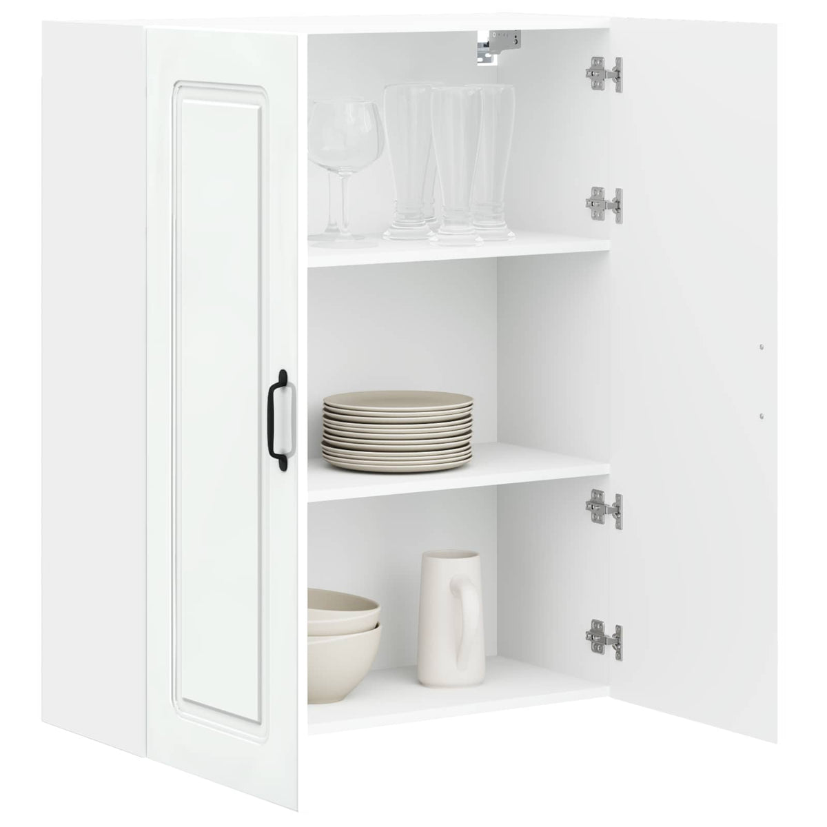 Panel til opvaskemaskine Kalmar Høj gloss hvid 80 x 31 x 100 cm