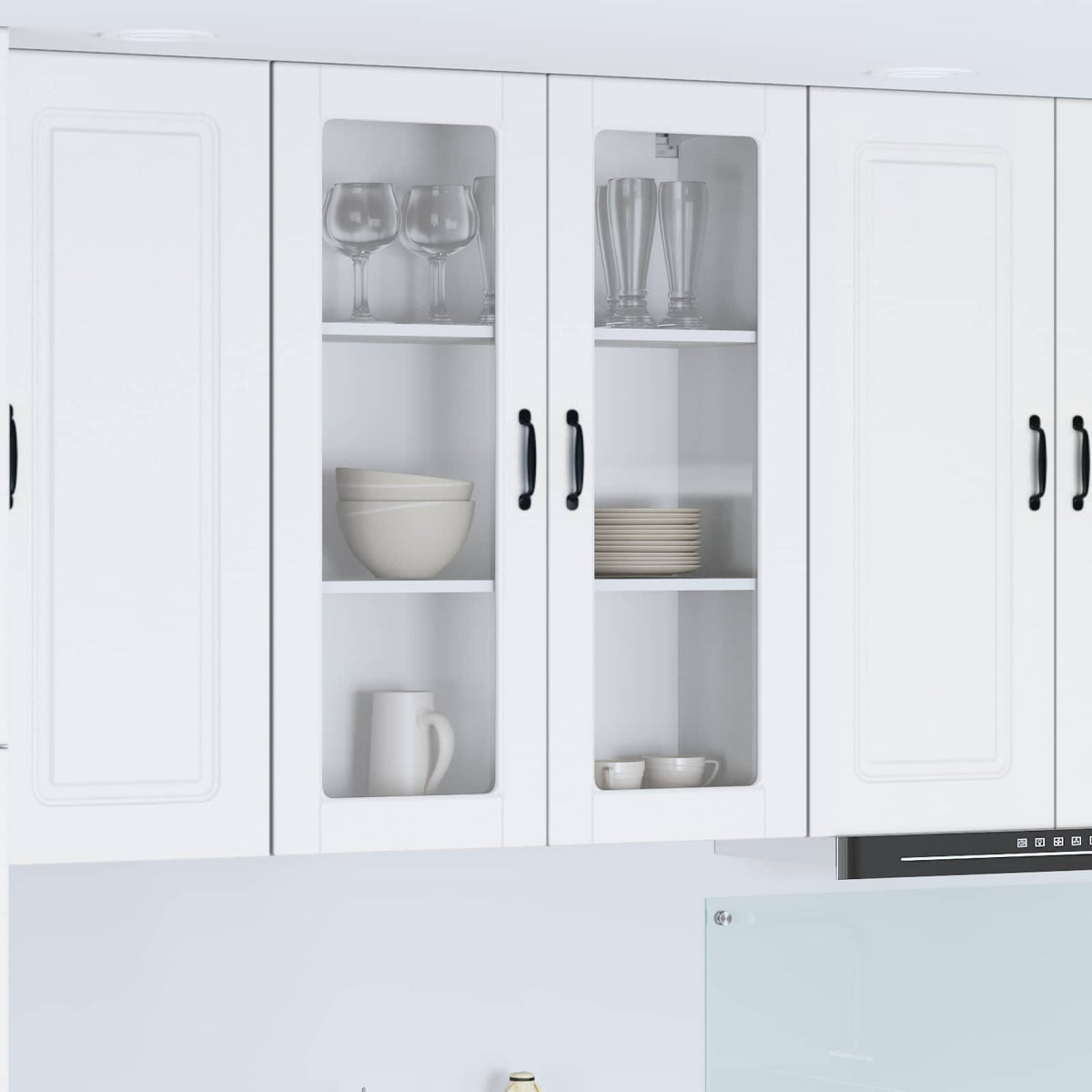 Panel til opvaskemaskine Kalmar Hvid 80 x 31 x 100 cm