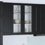Panel til opvaskemaskine Kalmar Sort 80 x 31 x 100 cm