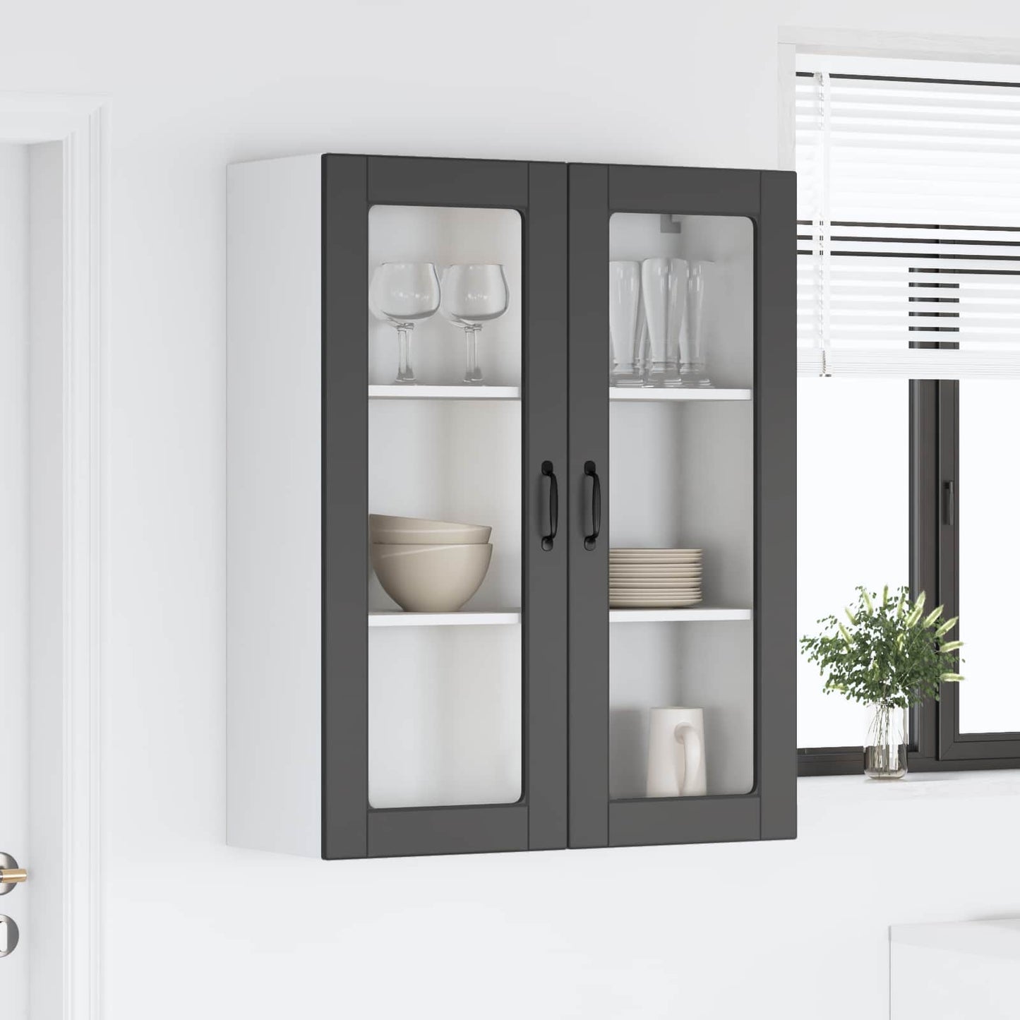 Panel til opvaskemaskine Kalmar Sort 80 x 31 x 100 cm