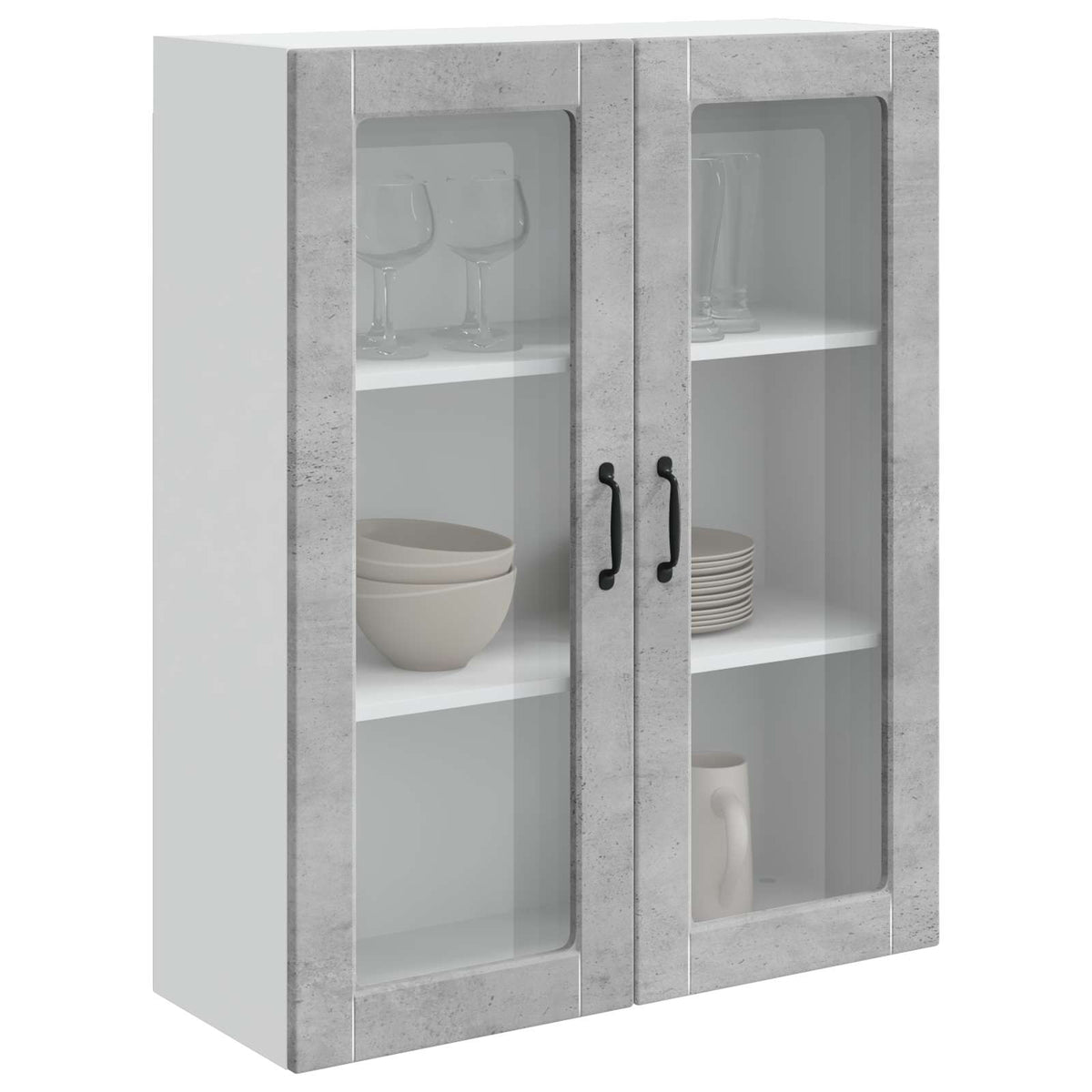 Panel til opvaskemaskine Kalmar Beton Grå 80 x 31 x 100 cm