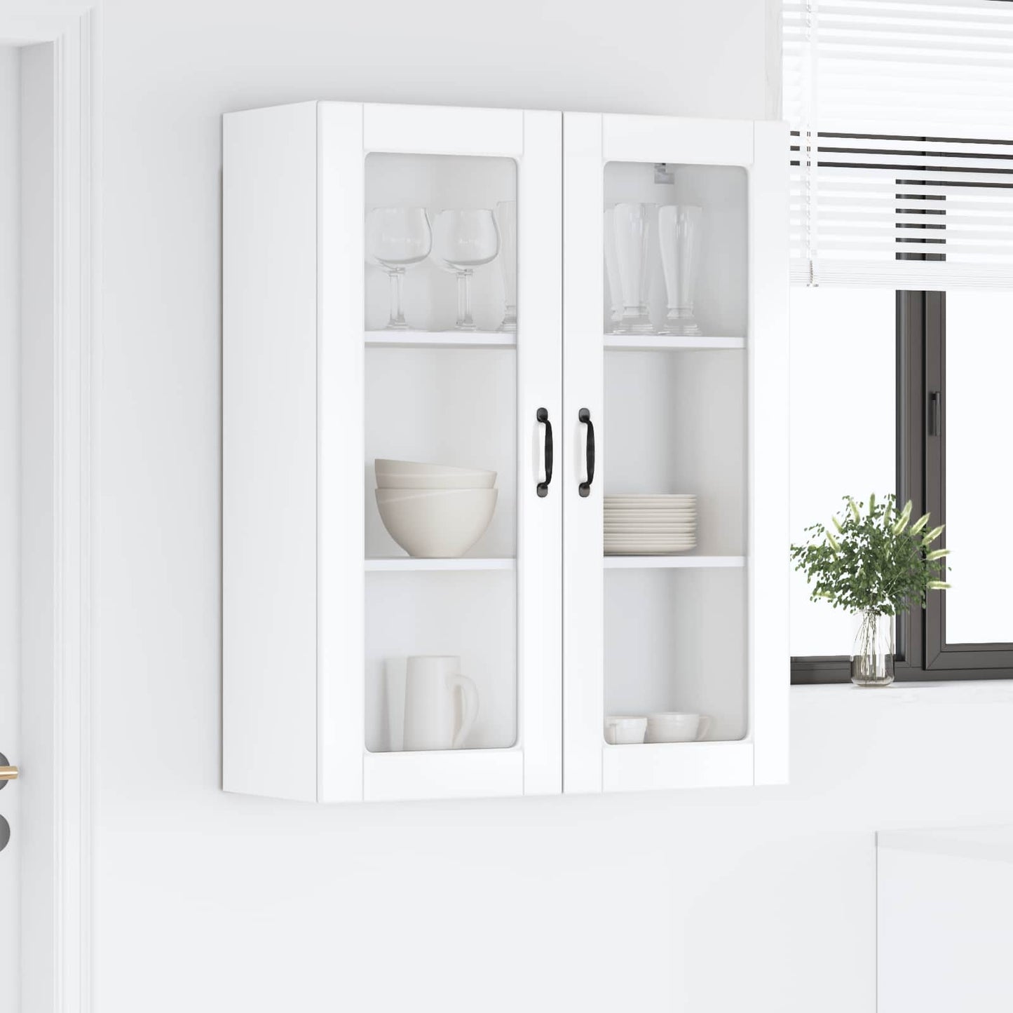 Panel til opvaskemaskine Kalmar Høj gloss hvid 80 x 31 x 100 cm