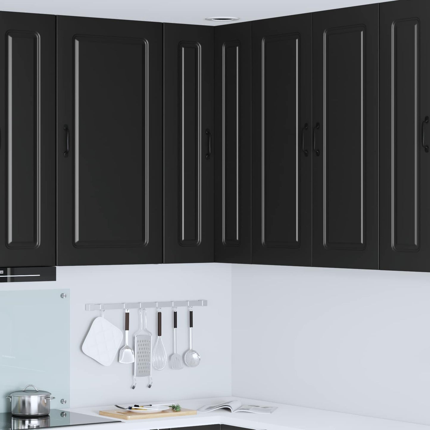 Panel til opvaskemaskine Kalmar Sort 57 x 57 x 100 cm