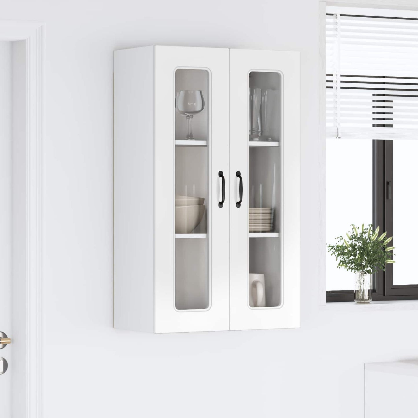 Panel til opvaskemaskine Kalmar Høj gloss hvid 60 x 31 x 100 cm