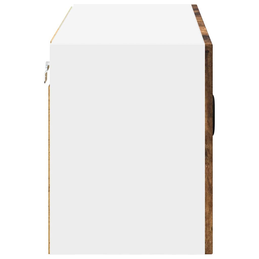 Vægskab LUCCA Røget eg 80 x 31 x 40 cm Konstrueret træ
