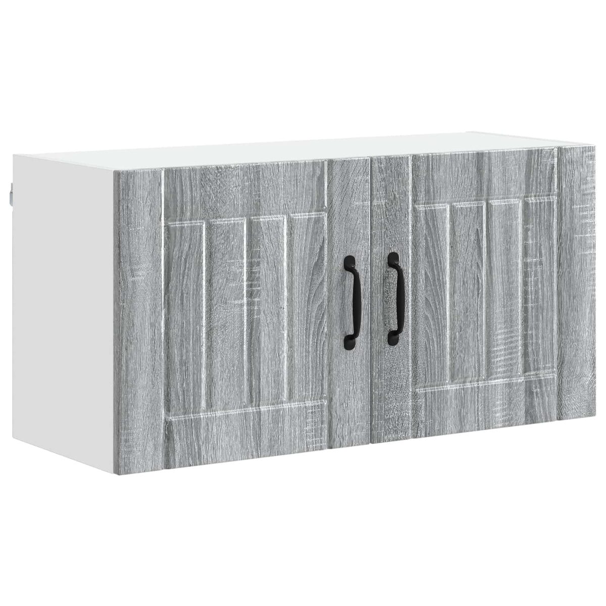 Vægskab LUCCA Grå sonoma-eg 80 x 31 x 40 cm Konstrueret træ
