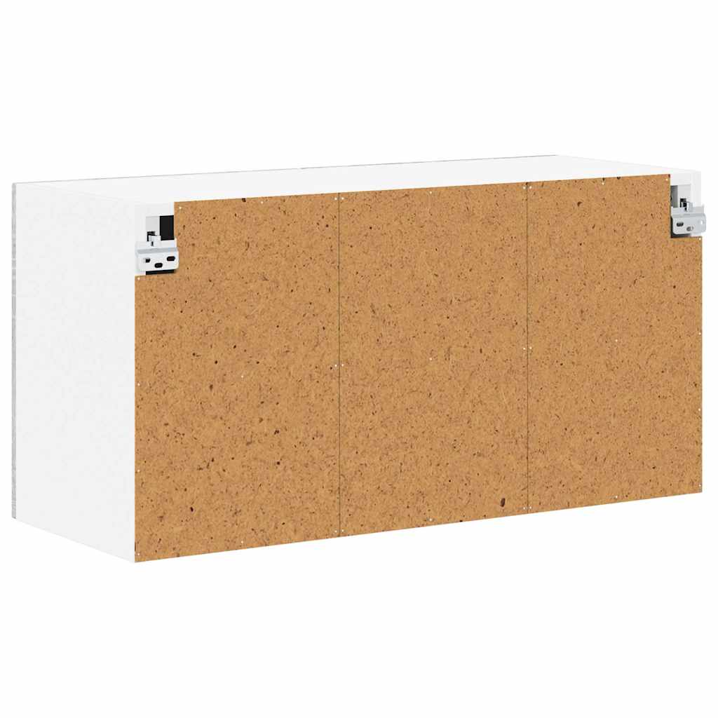 Vægskab LUCCA Grå sonoma-eg 80 x 31 x 40 cm Konstrueret træ