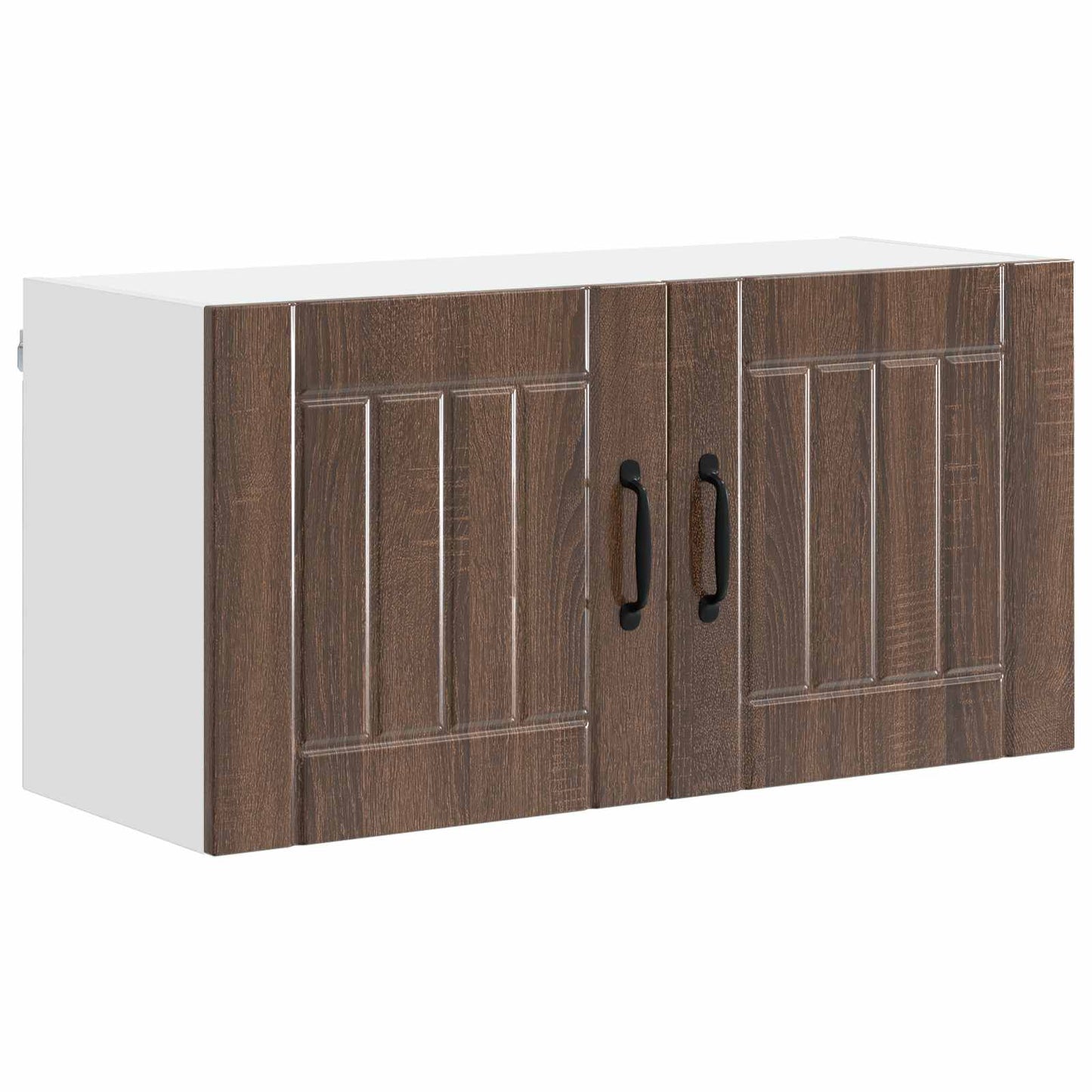 Vægskab LUCCA Brunt eg 80 x 31 x 40 cm Konstrueret træ