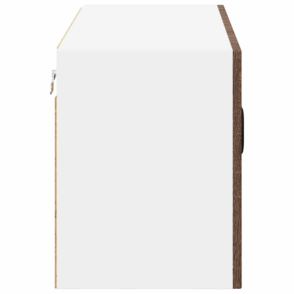 Vægskab LUCCA Brunt eg 80 x 31 x 40 cm Konstrueret træ