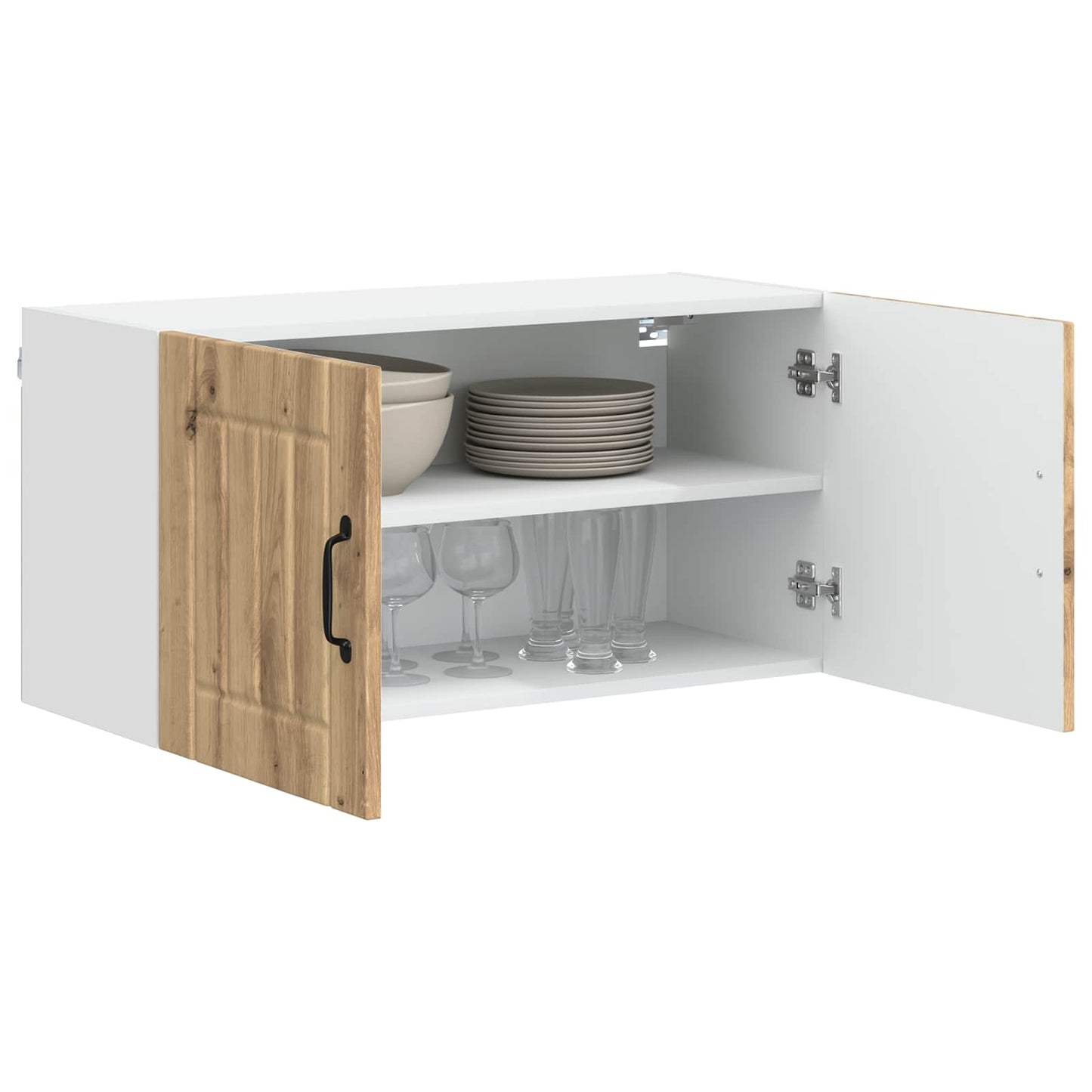 Vægskab LUCCA Artisan-eg 80 x 31 x 40 cm Konstrueret træ