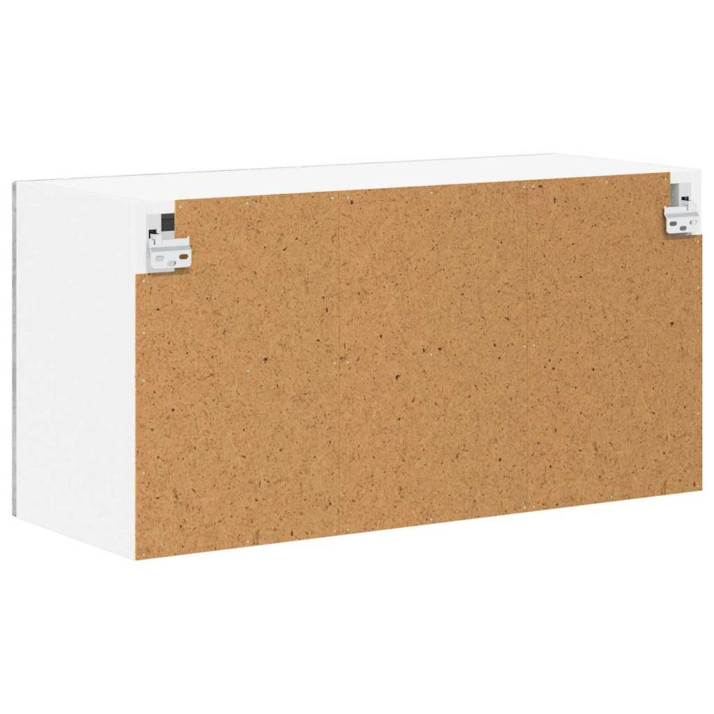 Væglågskab LUCCA Betongrå 80 x 31 x 40 cm Konstrueret træ