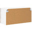 Væglågskab LUCCA Røget eg 80 x 31 x 40 cm Konstrueret træ