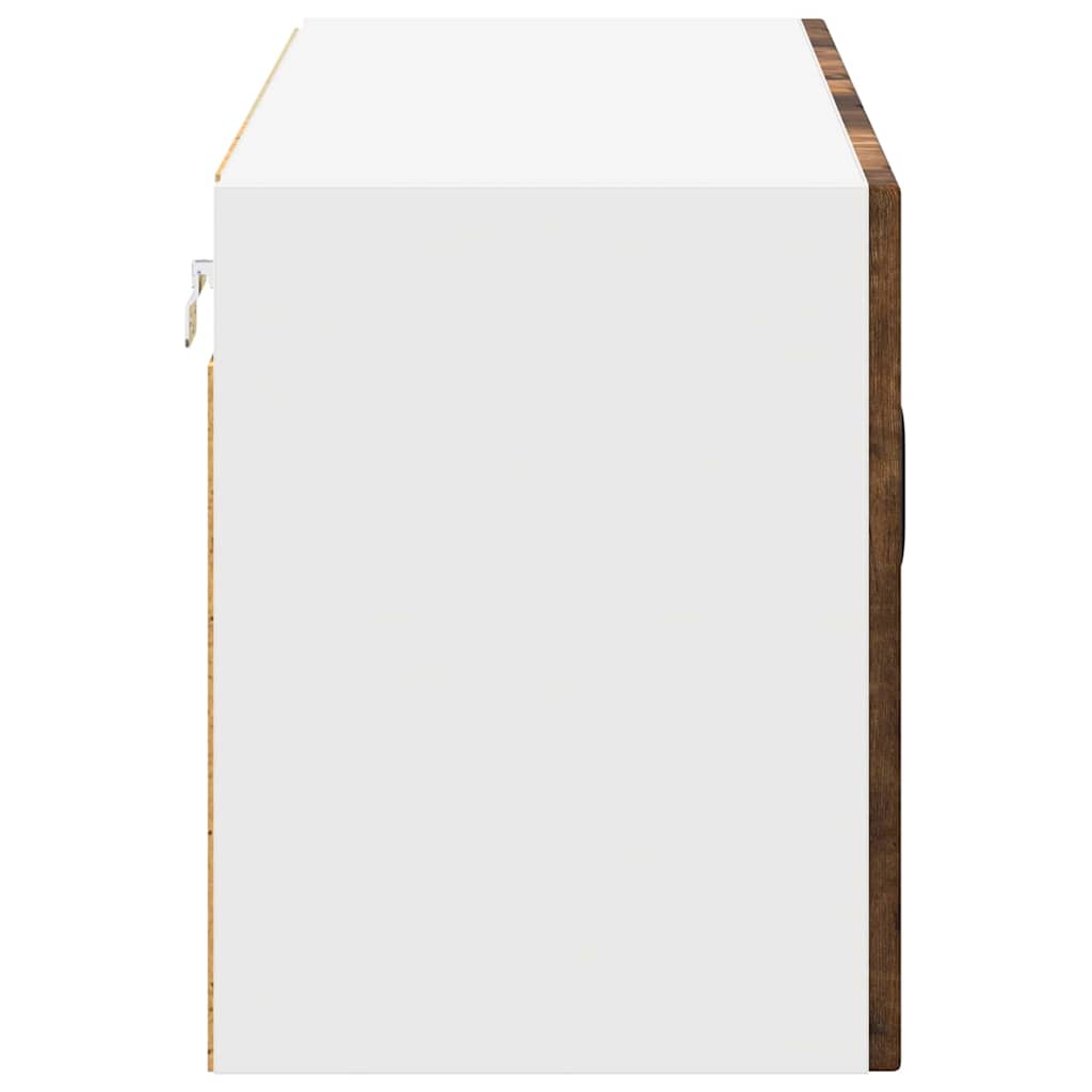 Væglågskab LUCCA Røget eg 80 x 31 x 40 cm Konstrueret træ