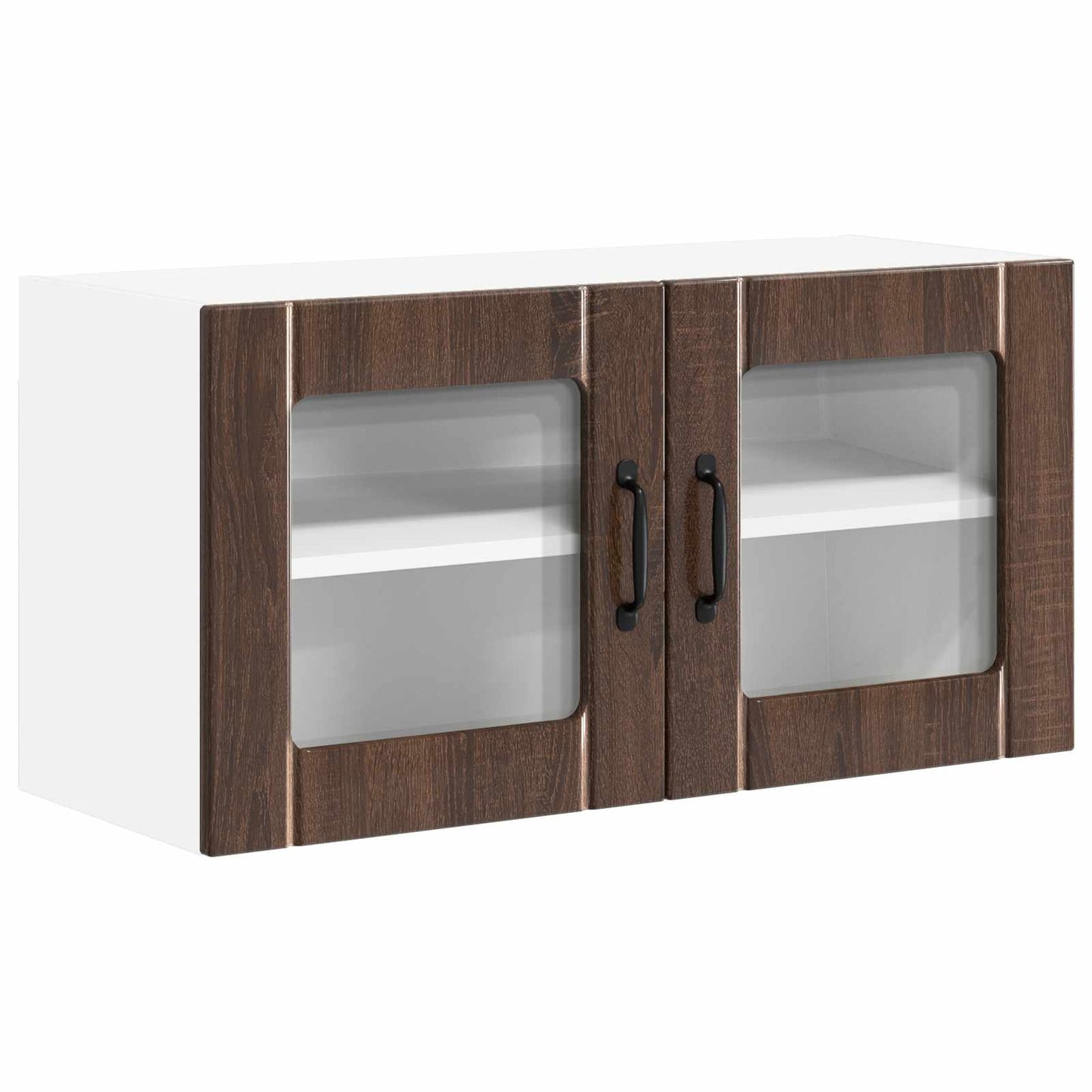 Væglågskab LUCCA Brunt eg 80 x 31 x 40 cm Konstrueret træ