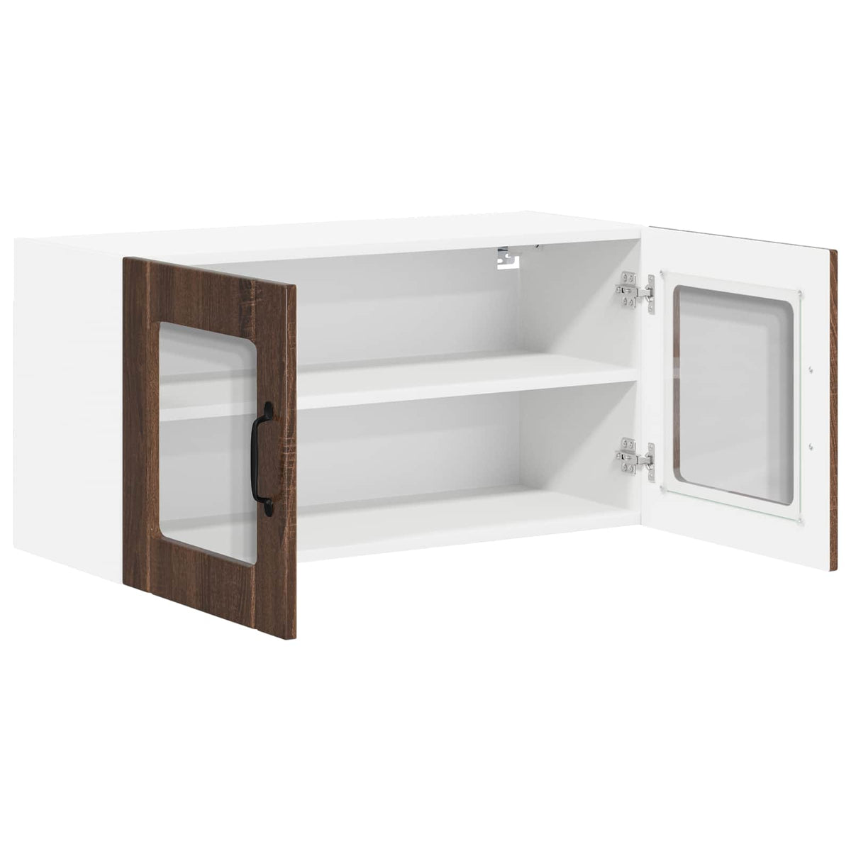 Væglågskab LUCCA Brunt eg 80 x 31 x 40 cm Konstrueret træ