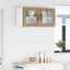 Væglågskab LUCCA Artisan-eg 80 x 31 x 40 cm Konstrueret træ