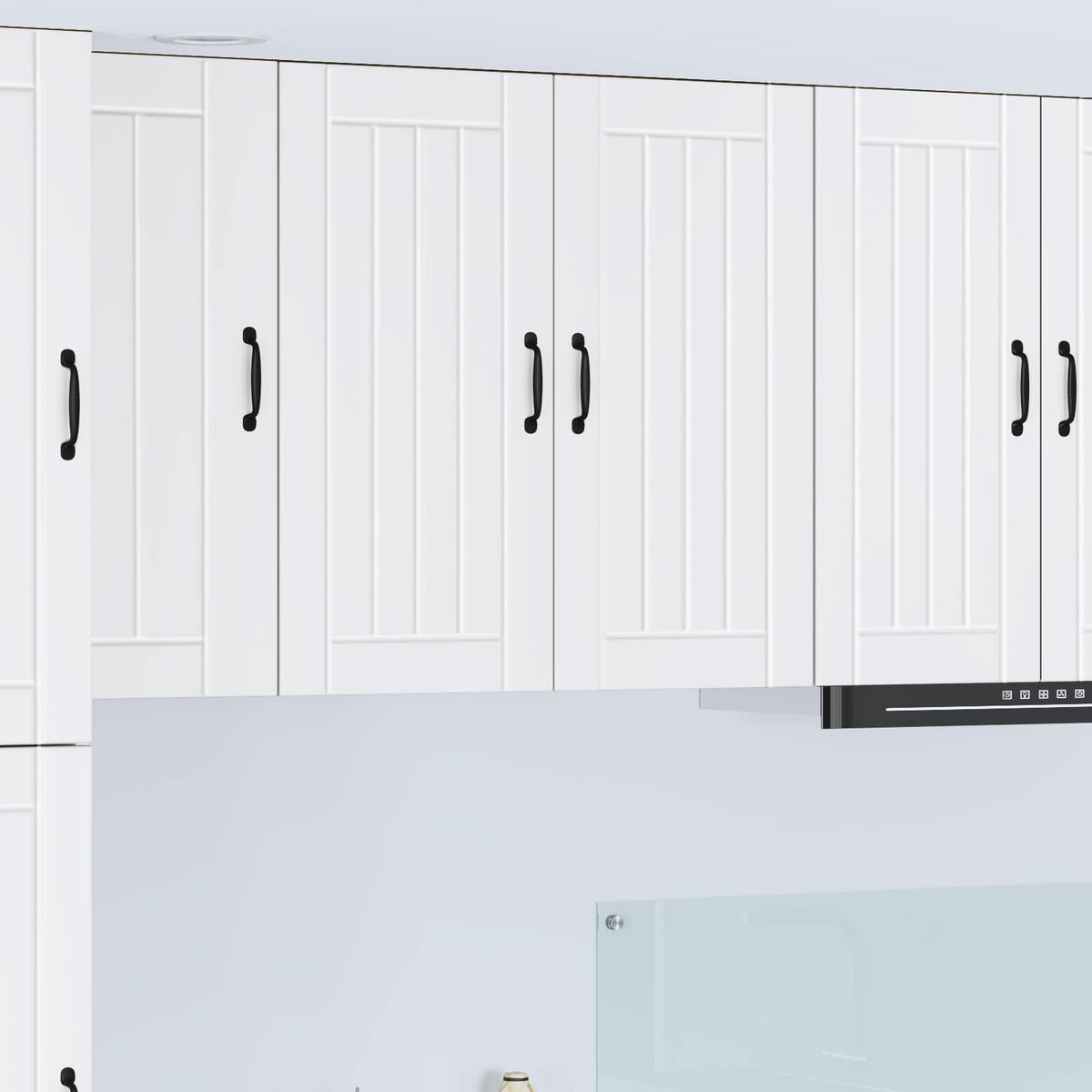 Vægskab LUCCA Hvid 80 x 31 x 80 cm Konstrueret træ